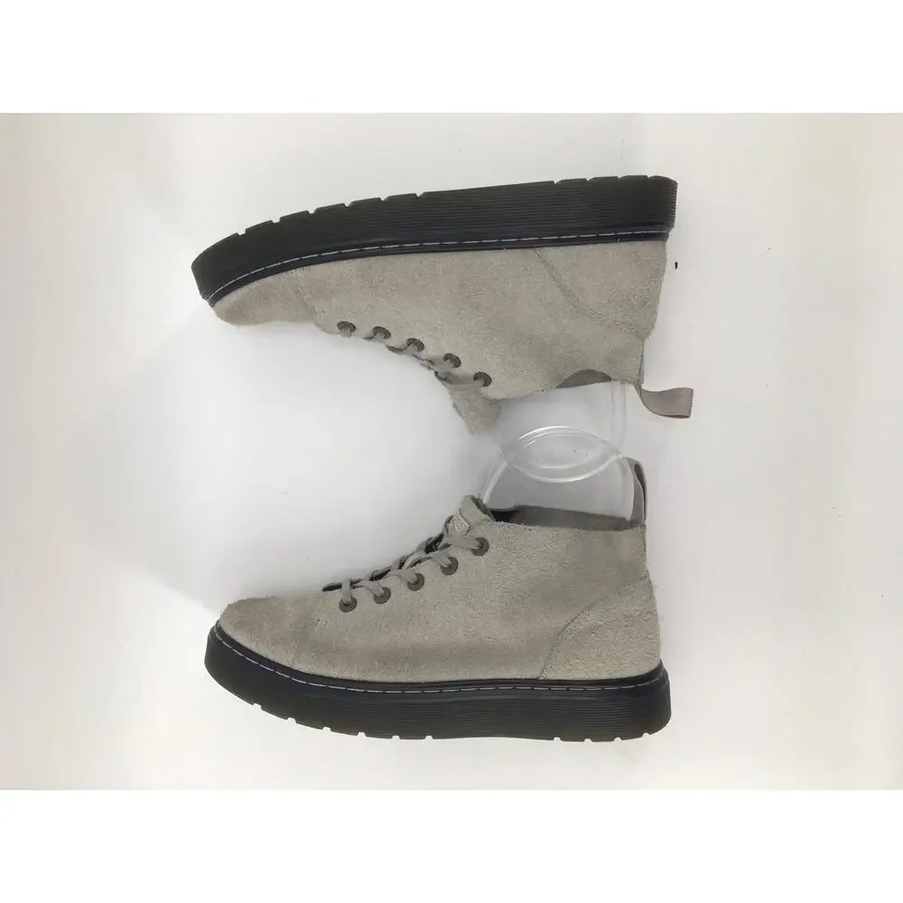 Dr Martens Baynes Mid Chukka Boot Mens 7 Womens 8 EU 39 Wooly Grey Suede Lace Up